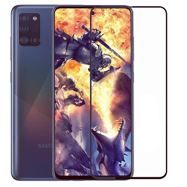 Samsung Galaxy A21s 2.5D 3-PACK Skärmskydd Ram 9H 0,3mm