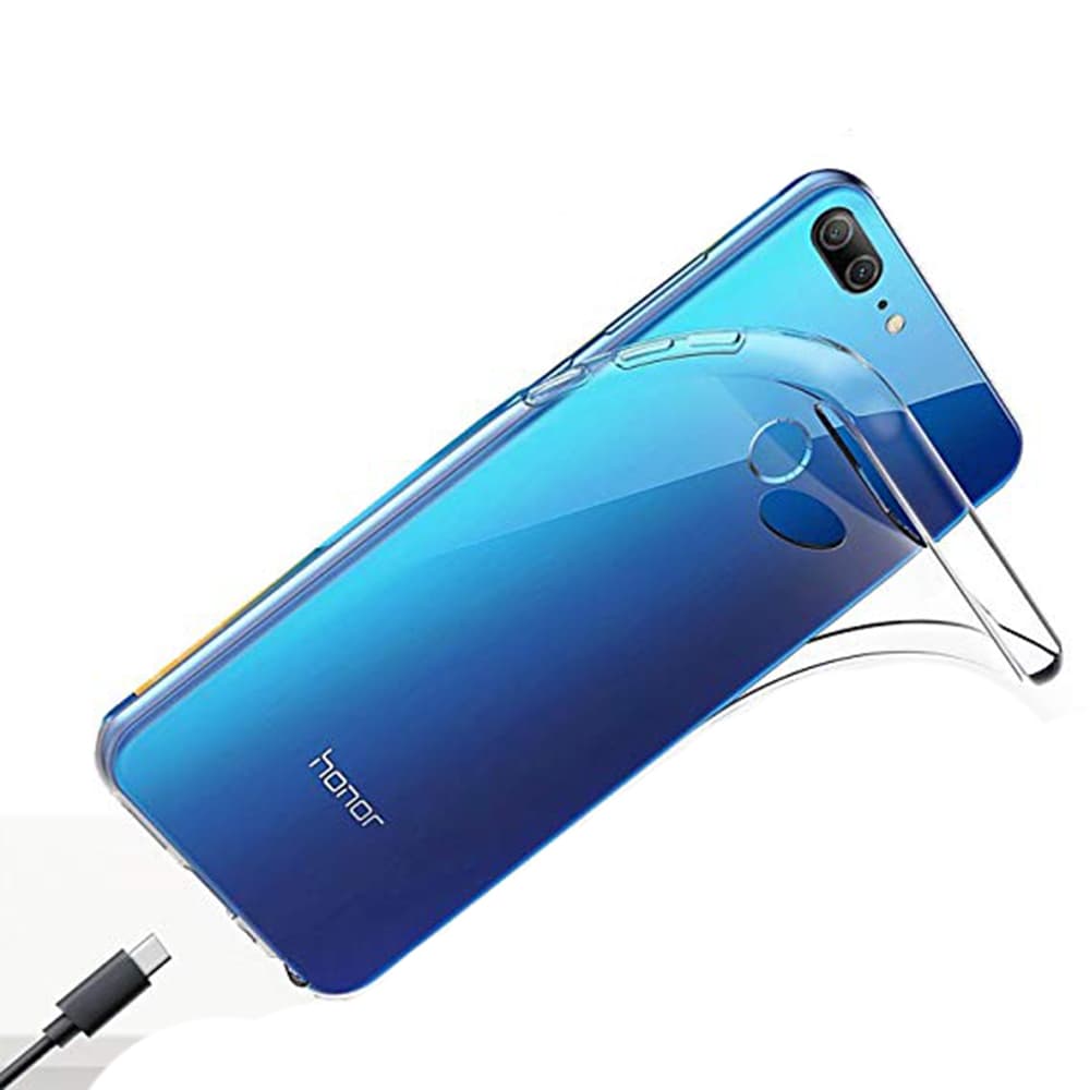 Genomtänkt Silikonskal - Huawei Honor 9 Lite