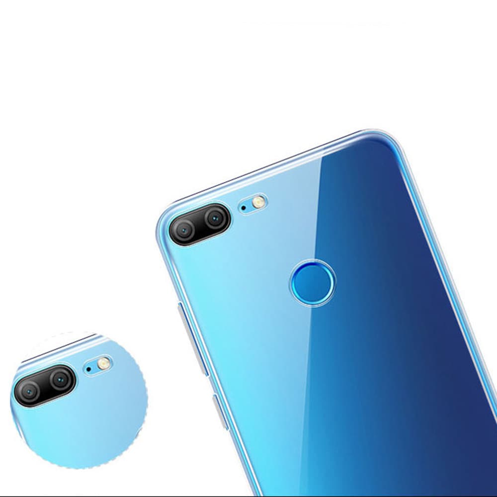 Genomtänkt Silikonskal - Huawei Honor 9 Lite