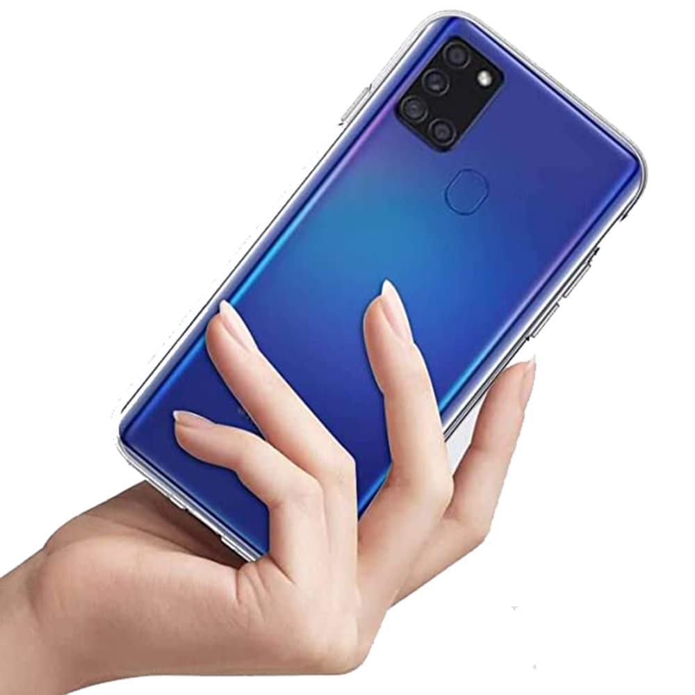 Samsung Galaxy A21S - Stötdämpande Silikonskal