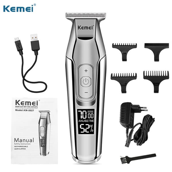Kemei KM5027 Effektfulla Skägg Trimmer