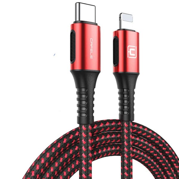 Slittåligt Laddningskabel Type-C till Lightning (1.2M)