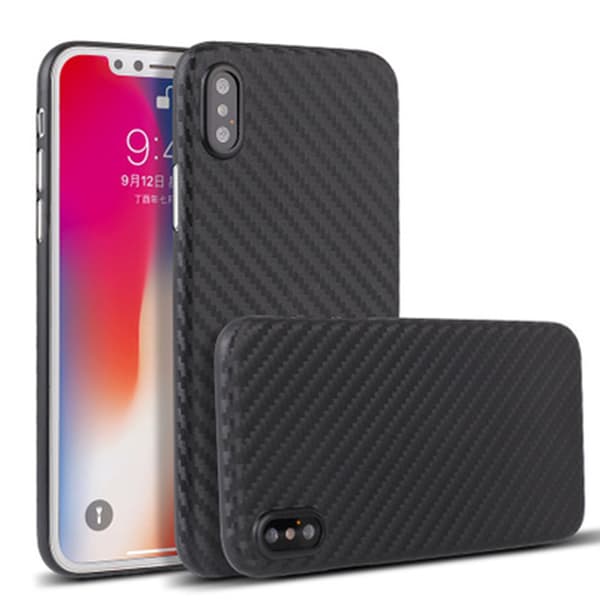 iPhone XS Max - Professionellt Karbon-Design Skyddsskal