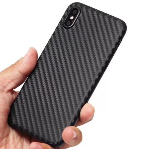 iPhone XS Max - Professionellt Karbon-Design Skyddsskal