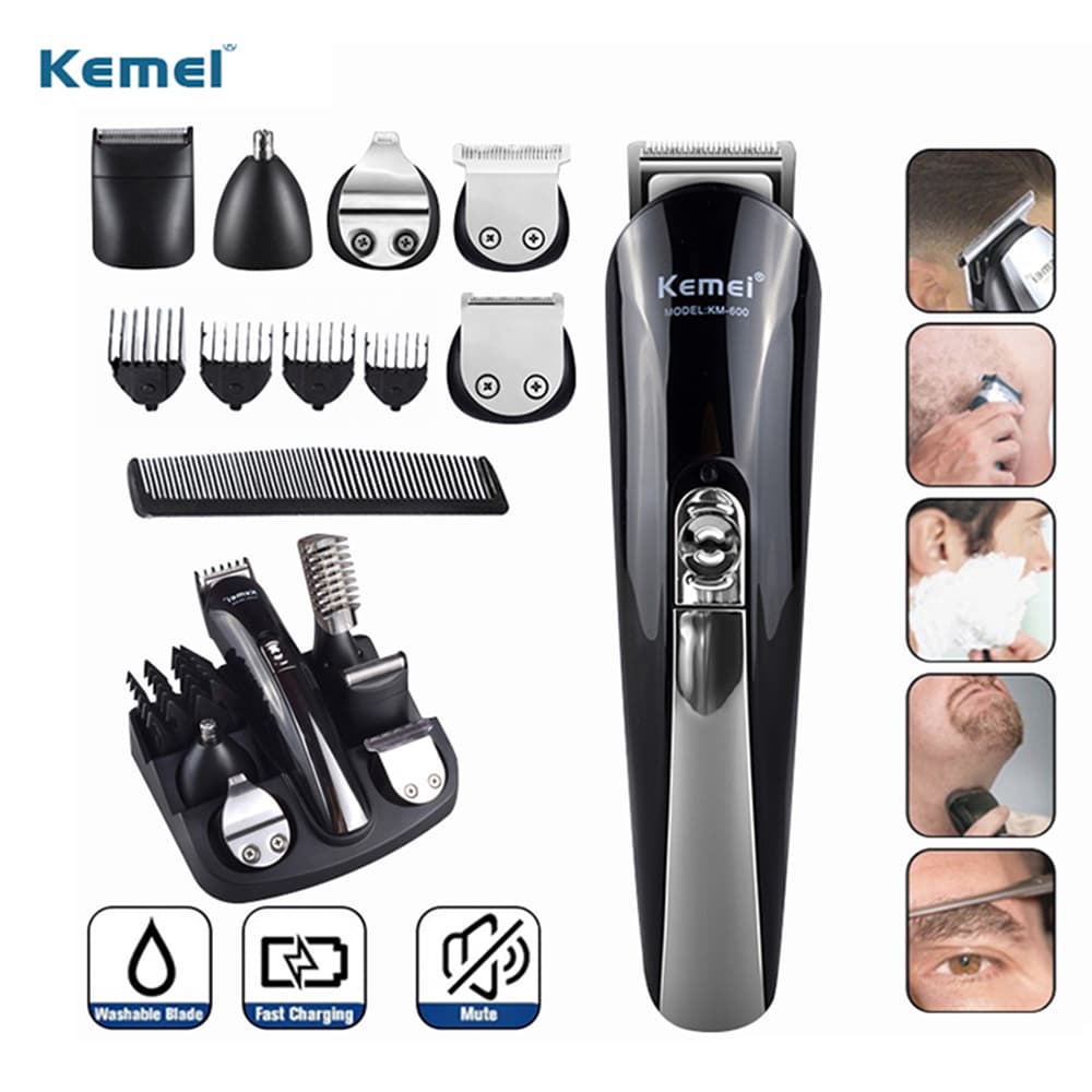 Kemei KM 600 Multifunktionell Rakapparat