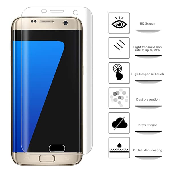 Samsung Galaxy S7 3-PACK PET Skärmskydd 9H 0,2mm