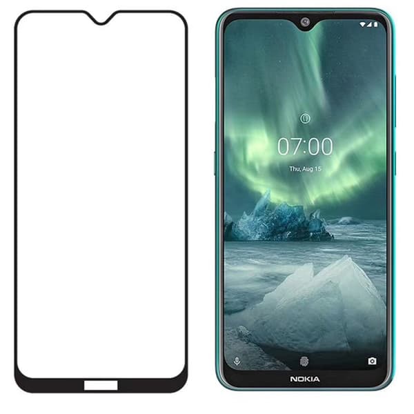 3-PACK Nokia 6.2 2.5D SVART