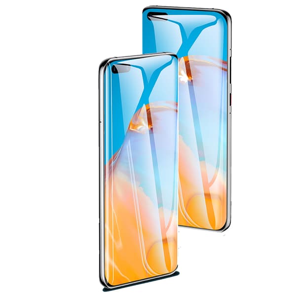 Huawei P40 2-PACK SOFT PET Skärmskydd 9H 0,2mm