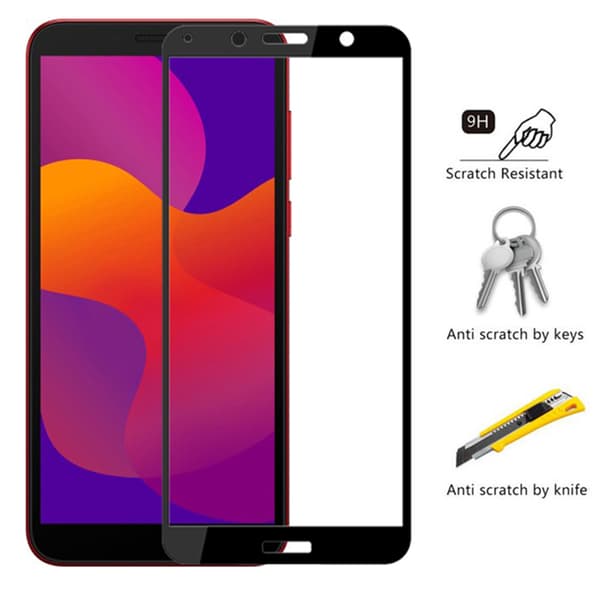 Huawei Y5p 3-PACK Skärmskydd 2.5D Ram 9H 0,3mm