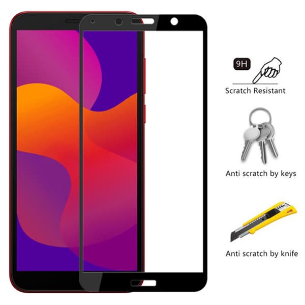 Huawei Y5p 3-PACK Skärmskydd 2.5D Ram 9H 0,3mm