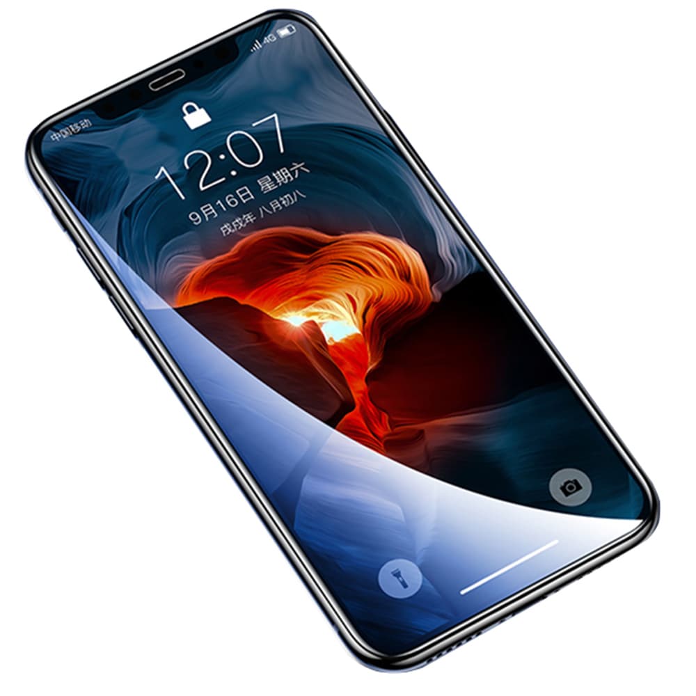 iPhone X/XS 2-PACK Skärmskydd 2.5D Ram 9H 0,3mm