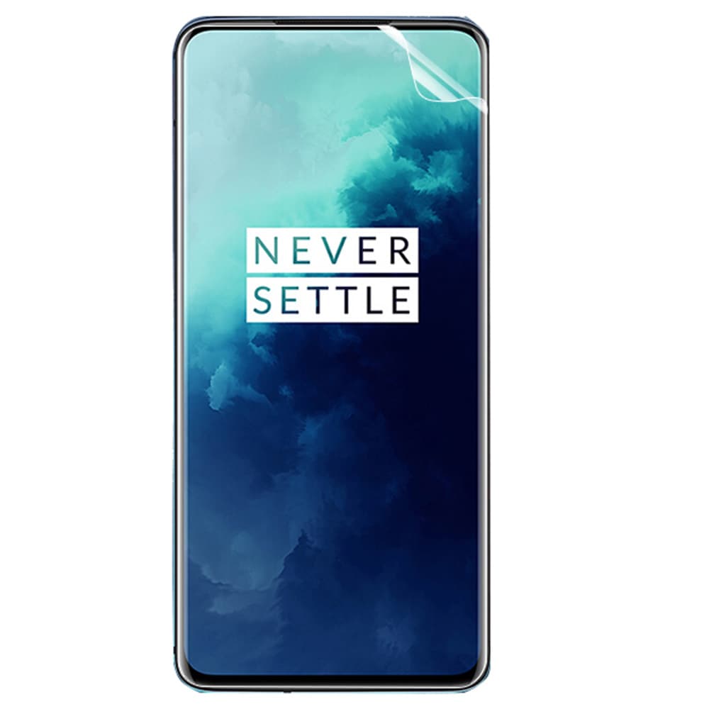 OnePlus 7 Pro 2-PACK Mjukt Skärmskydd PET 9H 0,2mm