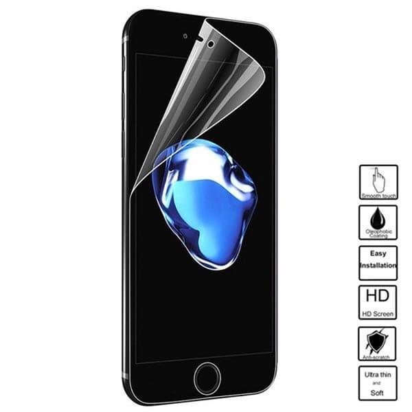 iPhone 7+ 2-PACK Skärmskydd Fram- & Baksida Soft PET 9H 0,2mm