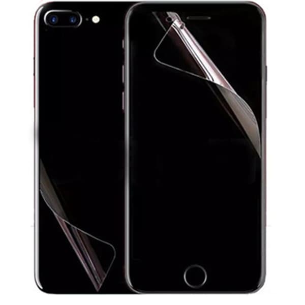iPhone 7+ 2-PACK Skärmskydd Fram- & Baksida Soft PET 9H 0,2mm