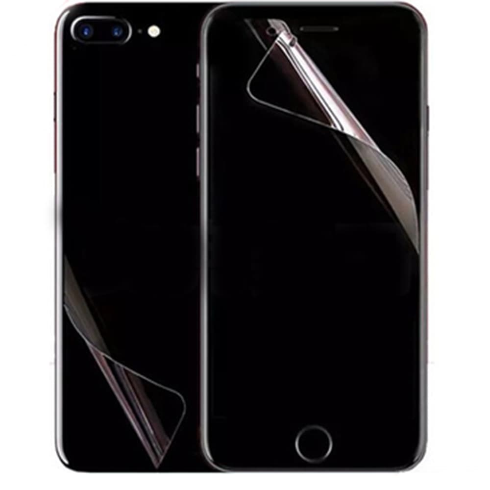 iPhone 8+ 3-PACK Skärmskydd Fram- & Baksida Soft PET 9H 0,2mm