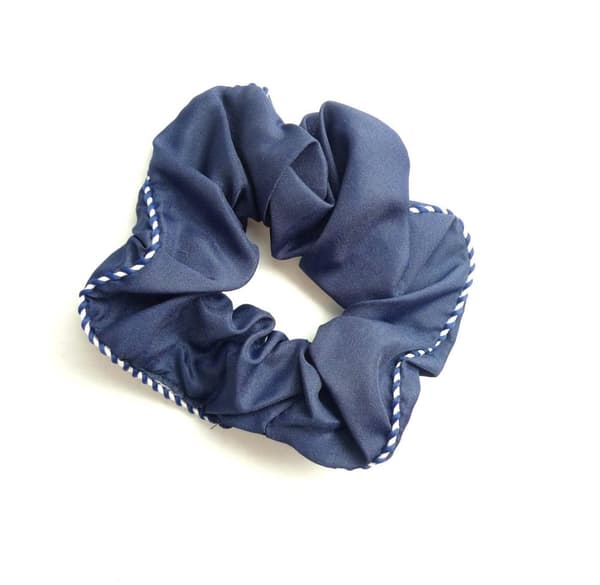 Scrunchie Marinblå
