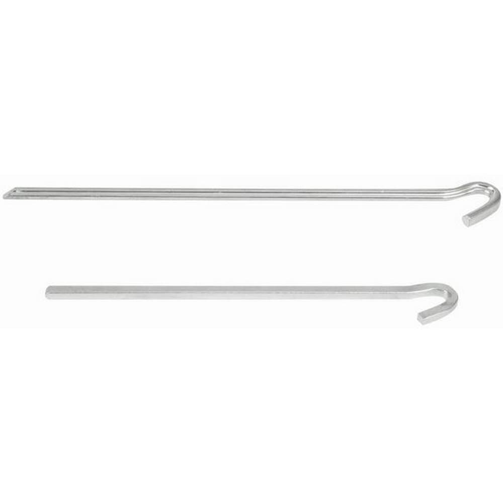 Steel Square Shaped Ground Peg (22cm)