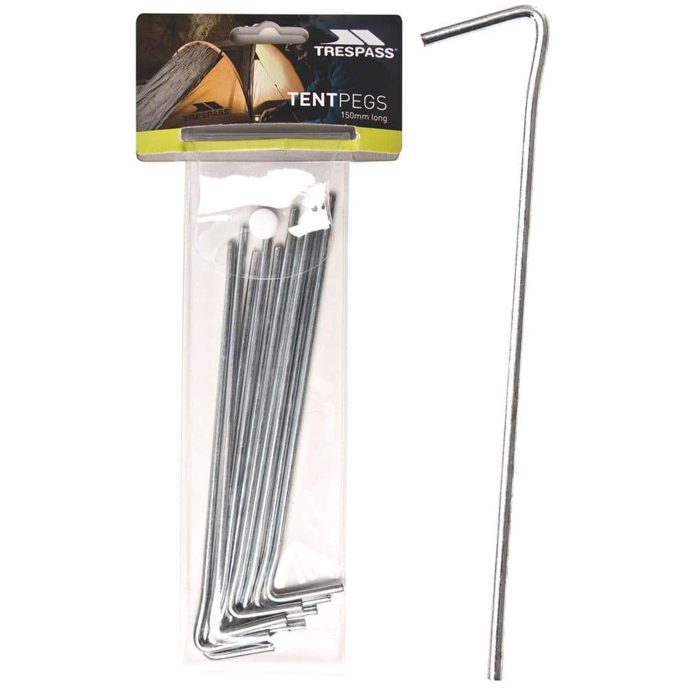 Trespass Axion Steel Tent Peg (Pack Of 10)