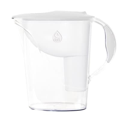 Kannu suodatuspatruunaan, valkoinen, 2,4l