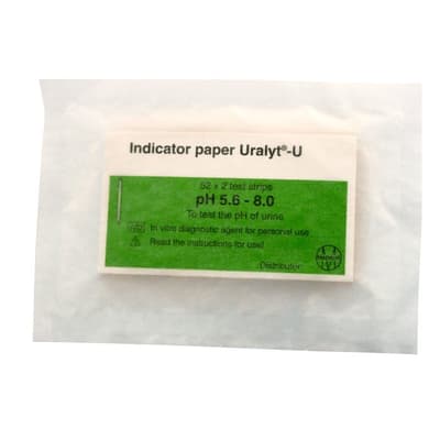 pH indikaattoripaperi 5,6-8.0, 100 liuskaa