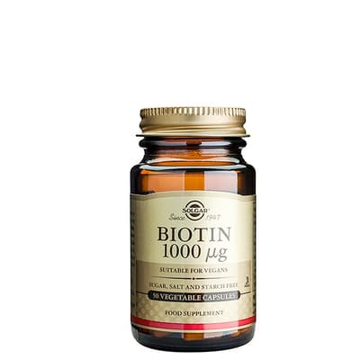 Biotin 1000 mcg, 50 kapsler