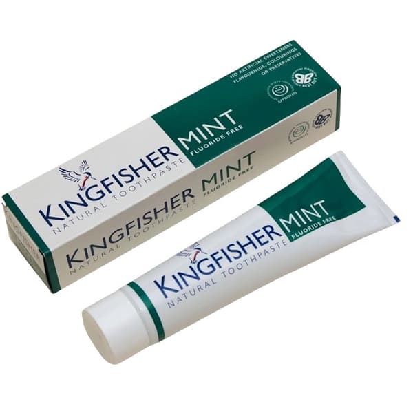 Tandpasta Kingfisher Mint (uden flour), 100 ml
