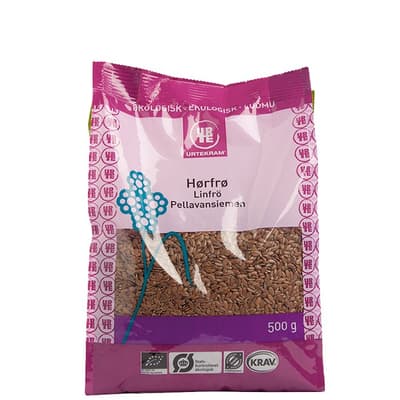 Hørfrø ØKO, 500 gram