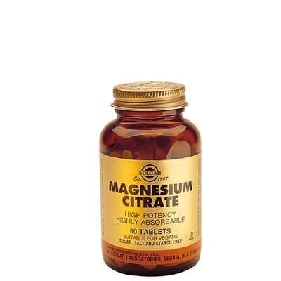 Magnesiumcitrat 200 mg, 120 tabletter