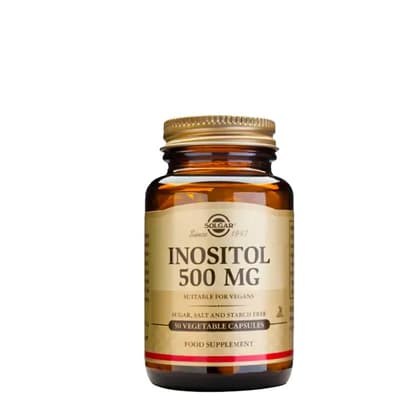 Inositol, 500 mg, 50 kapslar