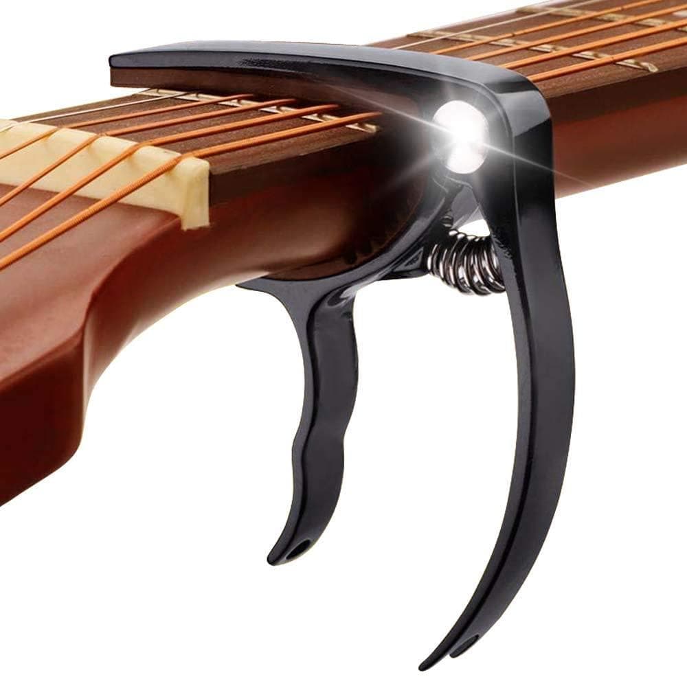Universal kitara capo - musta