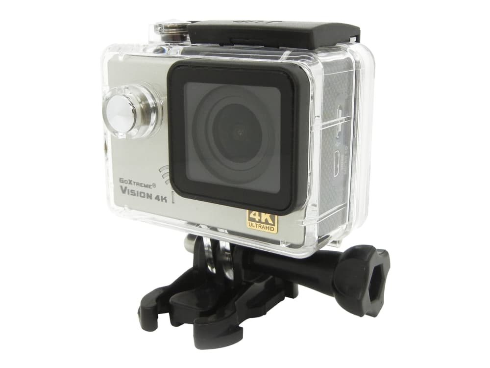 Easypix GoXtreme Vision 4K - Aktionkamera - monterbar - 4 K / 24 fps - 12.0 MP - Wi-Fi - undervatten upp till 30 m