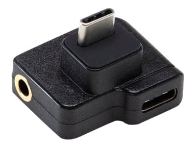 CYNOVA Dual Adapter - Audioadapter - USB-C til ministereojakk, USB-C - for DJI Osmo Action