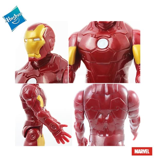 30CM Marvel Heroes IRON MAN, CAPTAIN AMERICA, SPIDER MAN figurer!