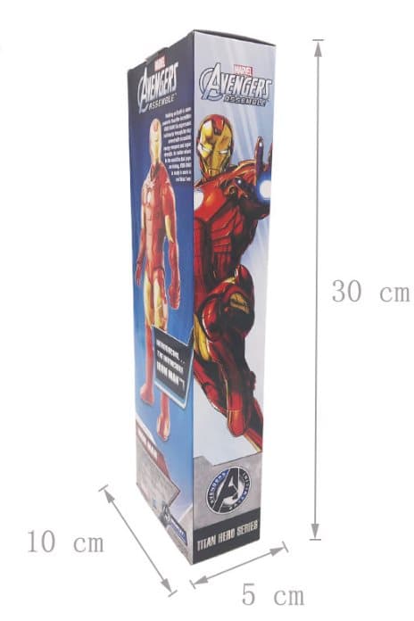 30CM Marvel Heroes IRON MAN, CAPTAIN AMERICA, SPIDER MAN figurer!