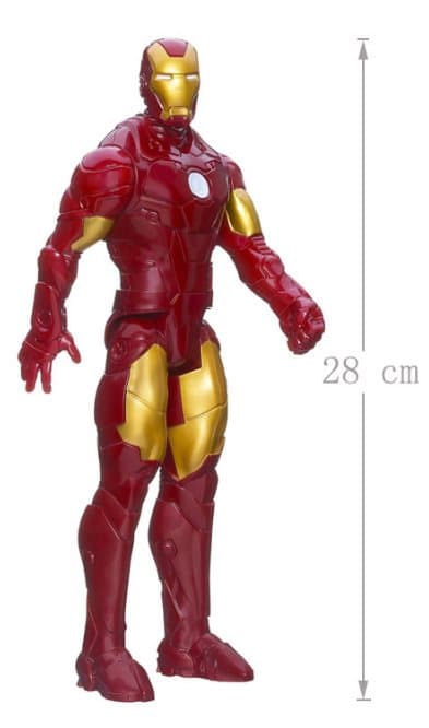 30CM Marvel Heroes IRON MAN, CAPTAIN AMERICA, SPIDER MAN figurer!