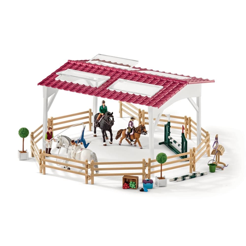 Schleich Ridskola med ryttare 42389