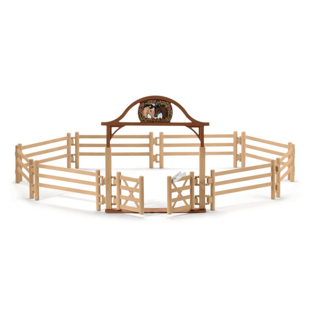 Schleich Paddock med grind Hage 42434