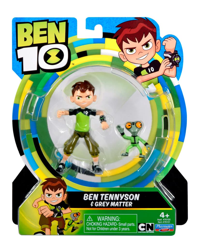 Ben 10 Figur Ben Tennyson & Grey Matter