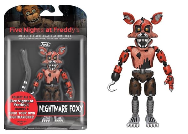 Funko Action Figur Five Nights at Freddy's Nightmare Foxy Exclusive FNAF