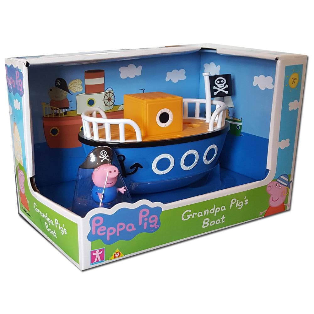 Greta Gris Fordon Grandpa Pig´s Boat.