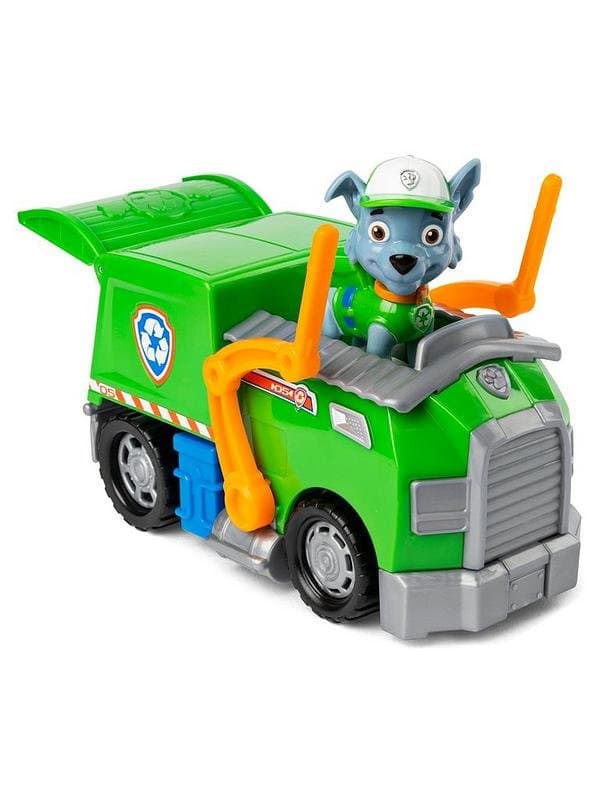 Paw Patrol Figur med fordon Rocky