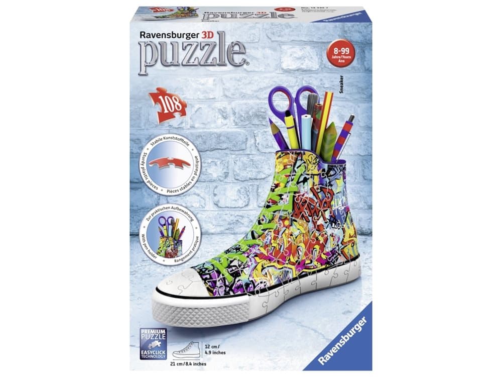 Ravensburger 125357, Pojke/flicka, 108 styck, Plast