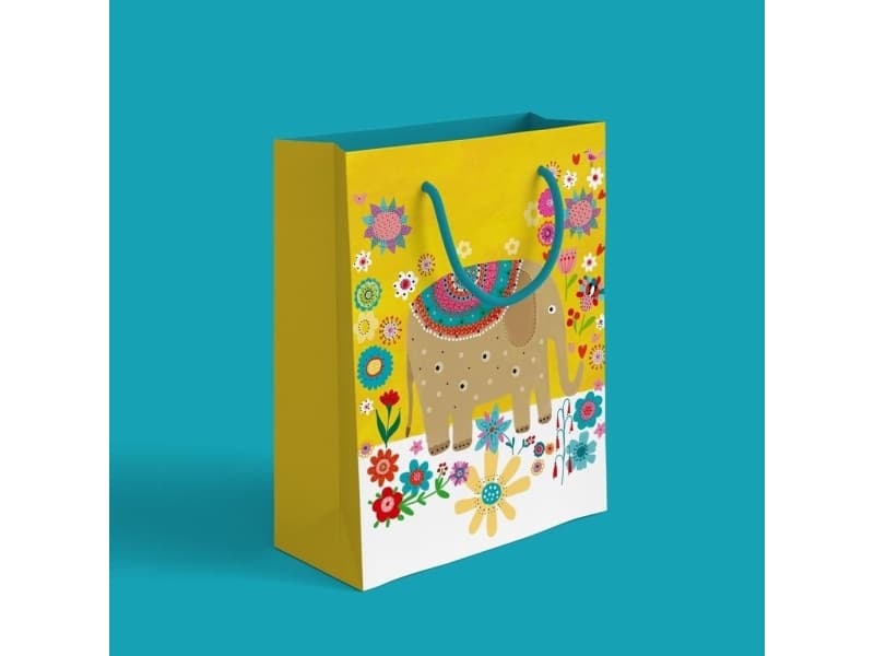 HENRY Gift bag Elephant 16x23x8cm