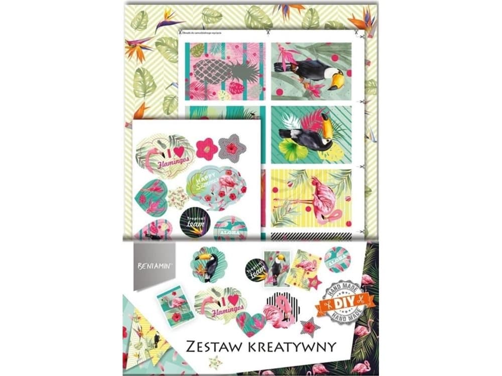 Benjamin Creative flamingo set