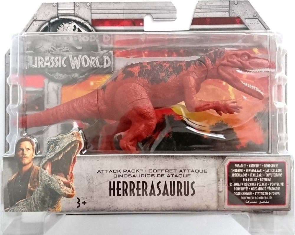 Jurassic World Attack Pack Herrerasaurus FVJ89