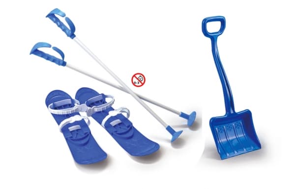 Snow Play 2fach sortiert Ski Set blau