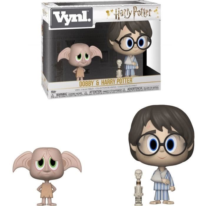 Paket med 2 Vynl-figurer Harry Potter: Harry & Dobby
