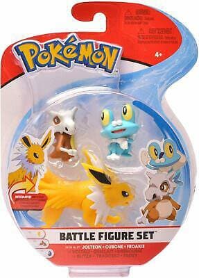 Pokemon Battle Figure Set Jolteon+Cubone+Frokaie 97692
