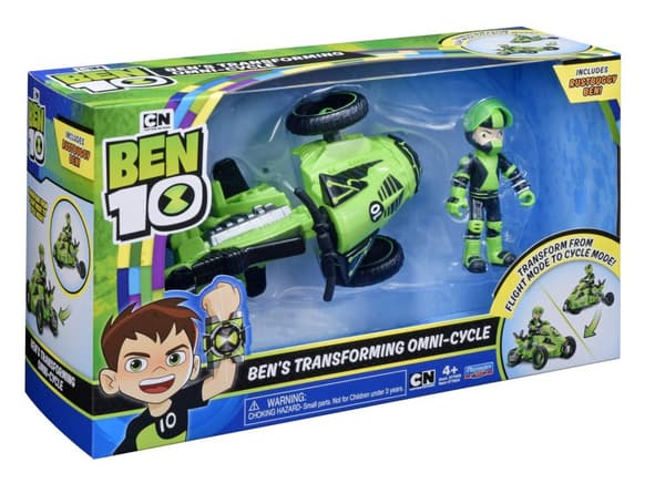 Ben 10 Ben´s Transforming Omni-Cycle