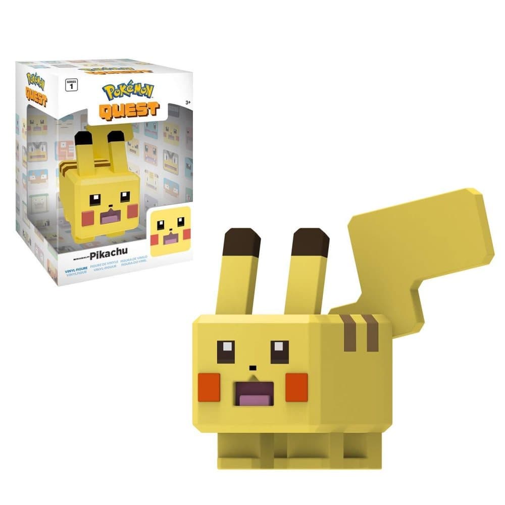 Pokémon Pikachu Quest Vinyl Figur S1 10cm